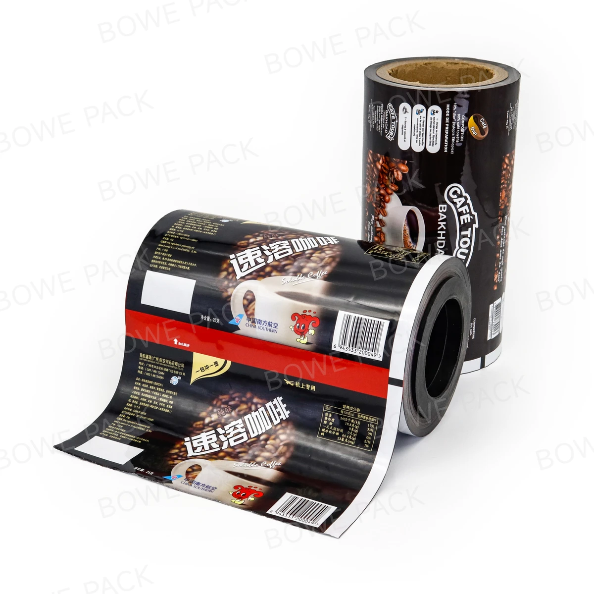 咖啡卷膜包装