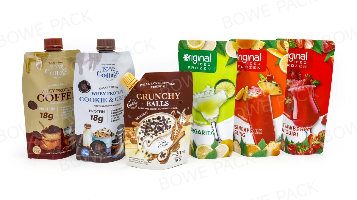 refill pouch for beverage packaging