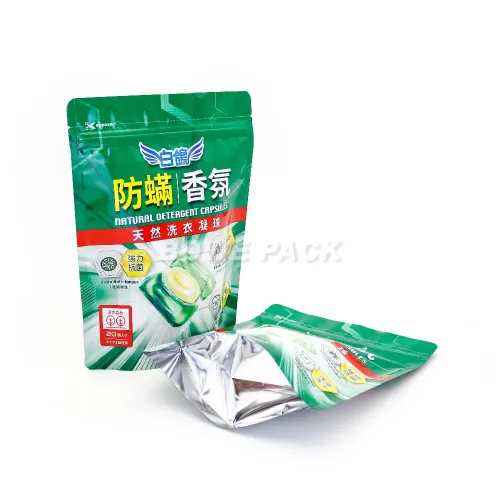 Custom Laundry Pod Packaging Bag Pouch Supplier