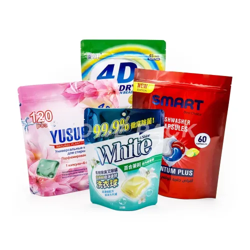 Custom Laundry Pod Packaging Bag Pouch Supplier