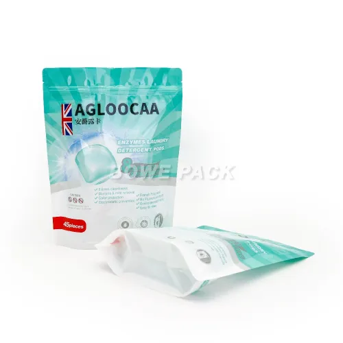 Custom Laundry Pod Packaging Bag Pouch Supplier