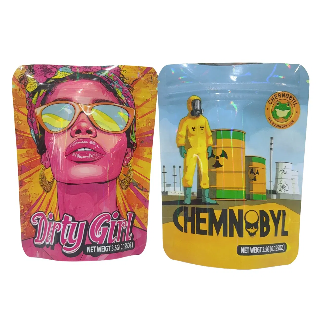 custom mylar bags for cannabis flower