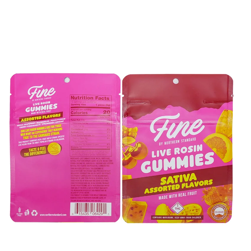 child resistant bags for gummies