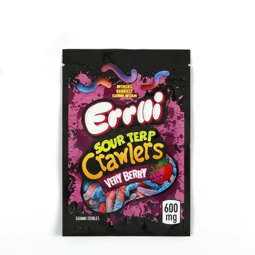 Child Resistant Smell Proof Mylar Bags for Cannabis