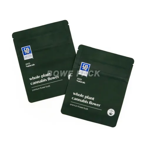 Child Resistant Smell Proof Mylar Bags for Cannabis