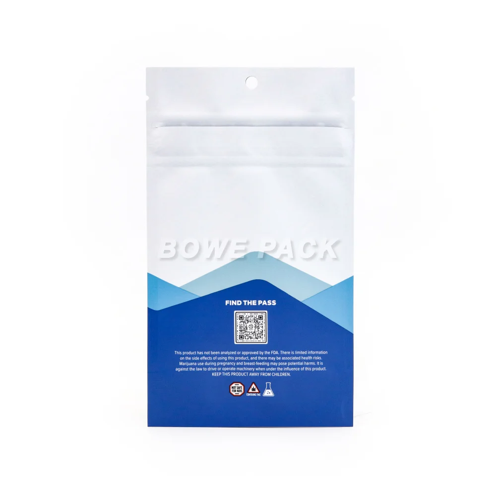 Custom 7 Grams Mylar Bags, 1/4 Ounce Weed Packaging