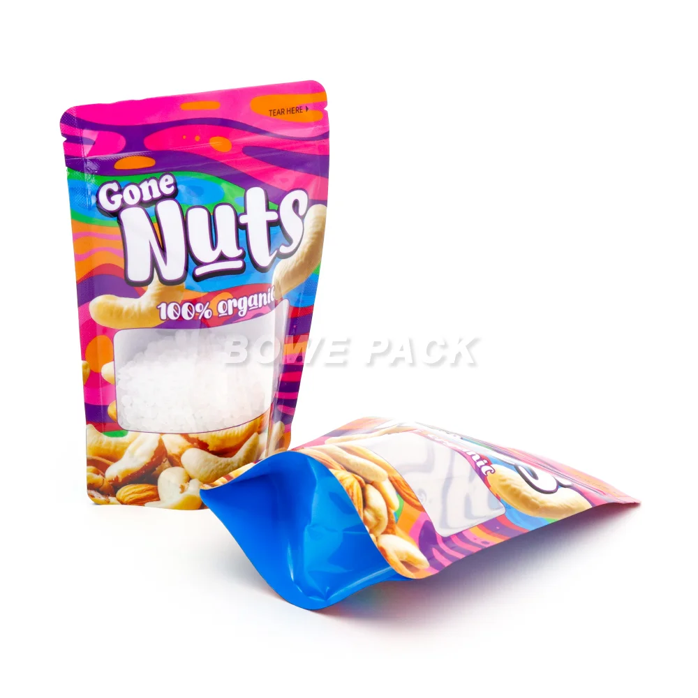 stand up pouch for nuts