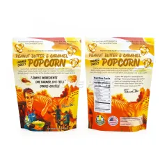 Stand up pouch for popcorn - aluminum foil or recyclable