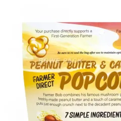 Stand up pouch for popcorn - aluminum foil or recyclable