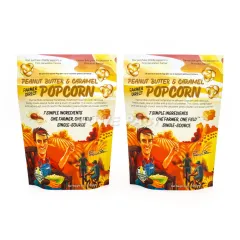 Stand up pouch for popcorn - aluminum foil or recyclable