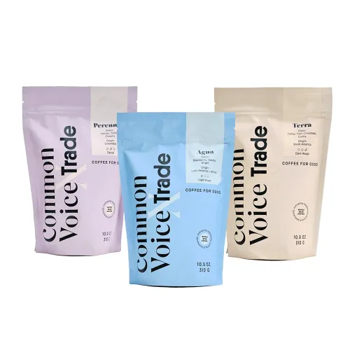 Custom Recyclable Pouches Mono Plastic Kraft Packaging Bag