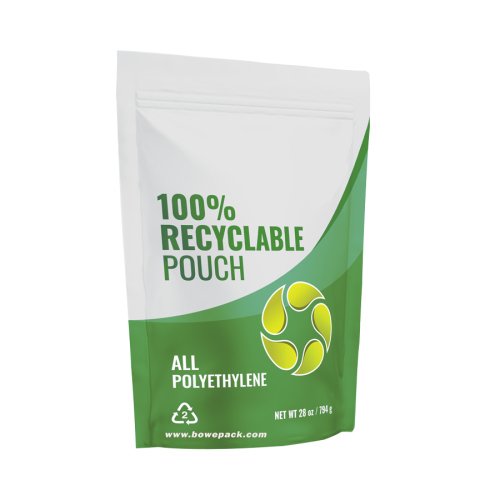 High Barrier Recyclable Metallized Pouch - Monomaterial Packaging