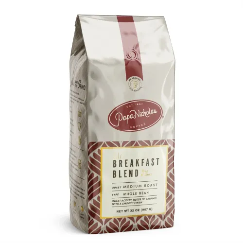 Eco-friendly Compostable Coffee Bags with Valve