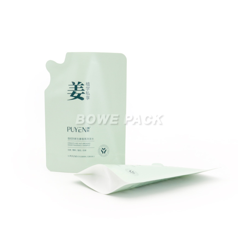 Recyclable refill pouches for liquid packaging