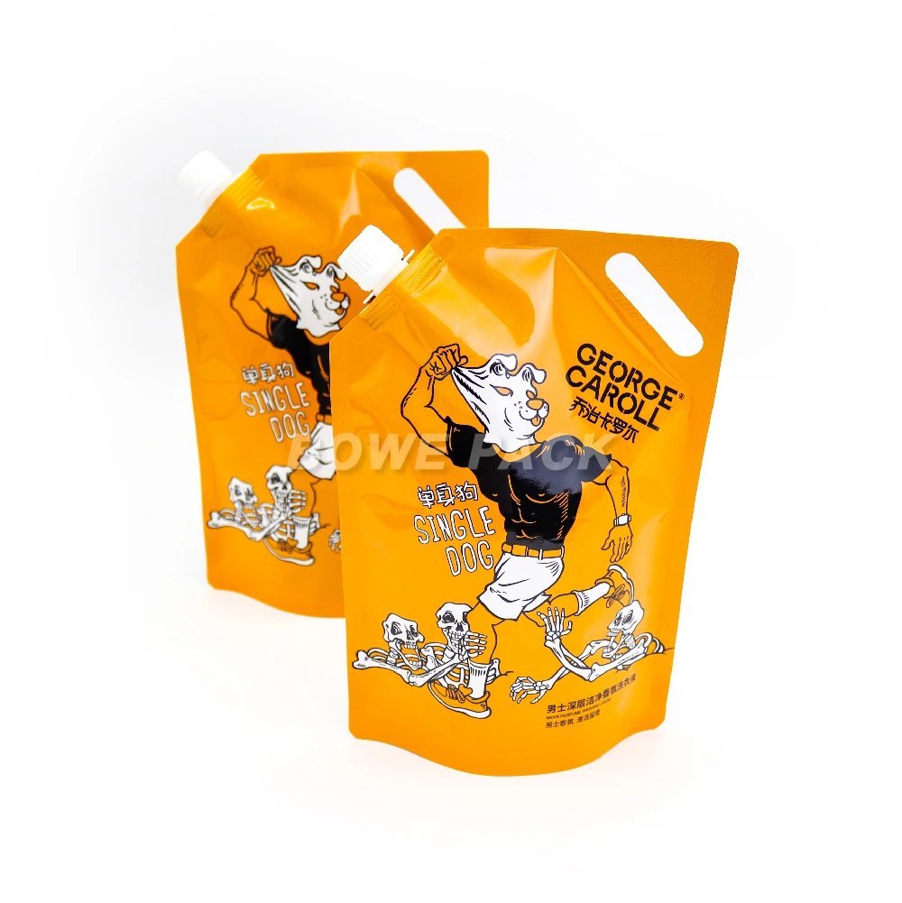 Recyclable refill pouches for liquid packaging