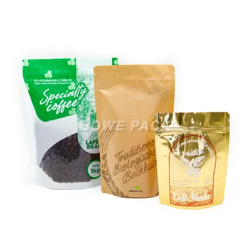 5oz Coffee Packaging Bag Customized Food Standing Pouch