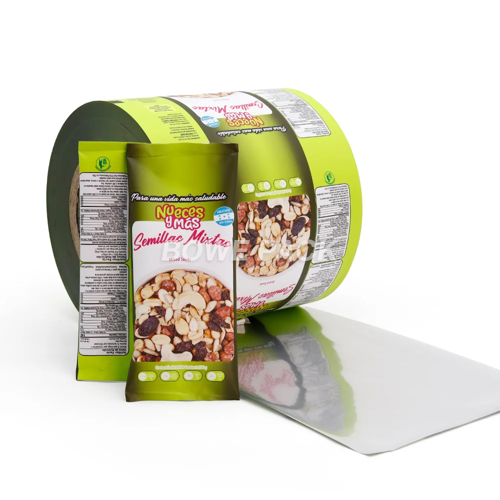 Bolsa de avena personalizada - Bolsa stand-up para avena