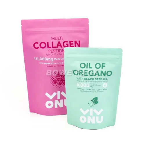 Custom Recyclable Stand Up Pouches Supplier