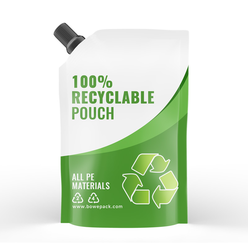 Eco-Friendly Recyclable Food Packaging Pouch Stand Up Bag Supplier
