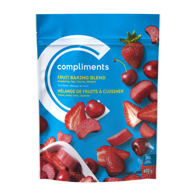Bolsa stand up para fruta congelada