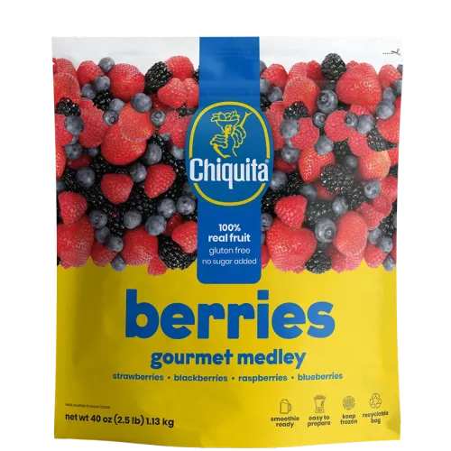 Bolsas de envasado para fruta congelada