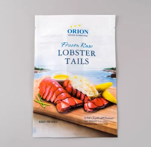 Frozen Seafood Packaging Bags for Fish, Mussels, Shrimps