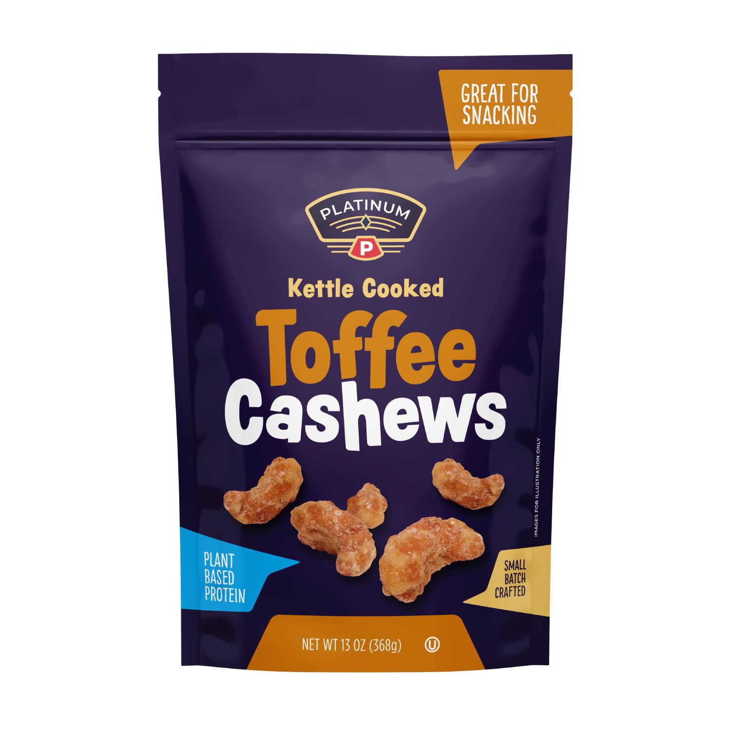 Custom Cashew Nuts Packaging Bags & Pouches