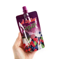 Recyclable Spout Pouch for Yogurt, Baby Food & Fruit Puree