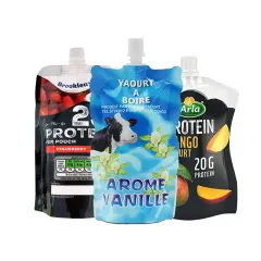 Recyclable Spout Pouch for Yogurt, Baby Food & Fruit Puree