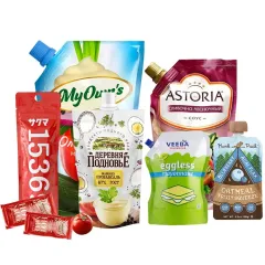 Recyclable Pouch for Sauces Packaging - Ketchup & salad dressings