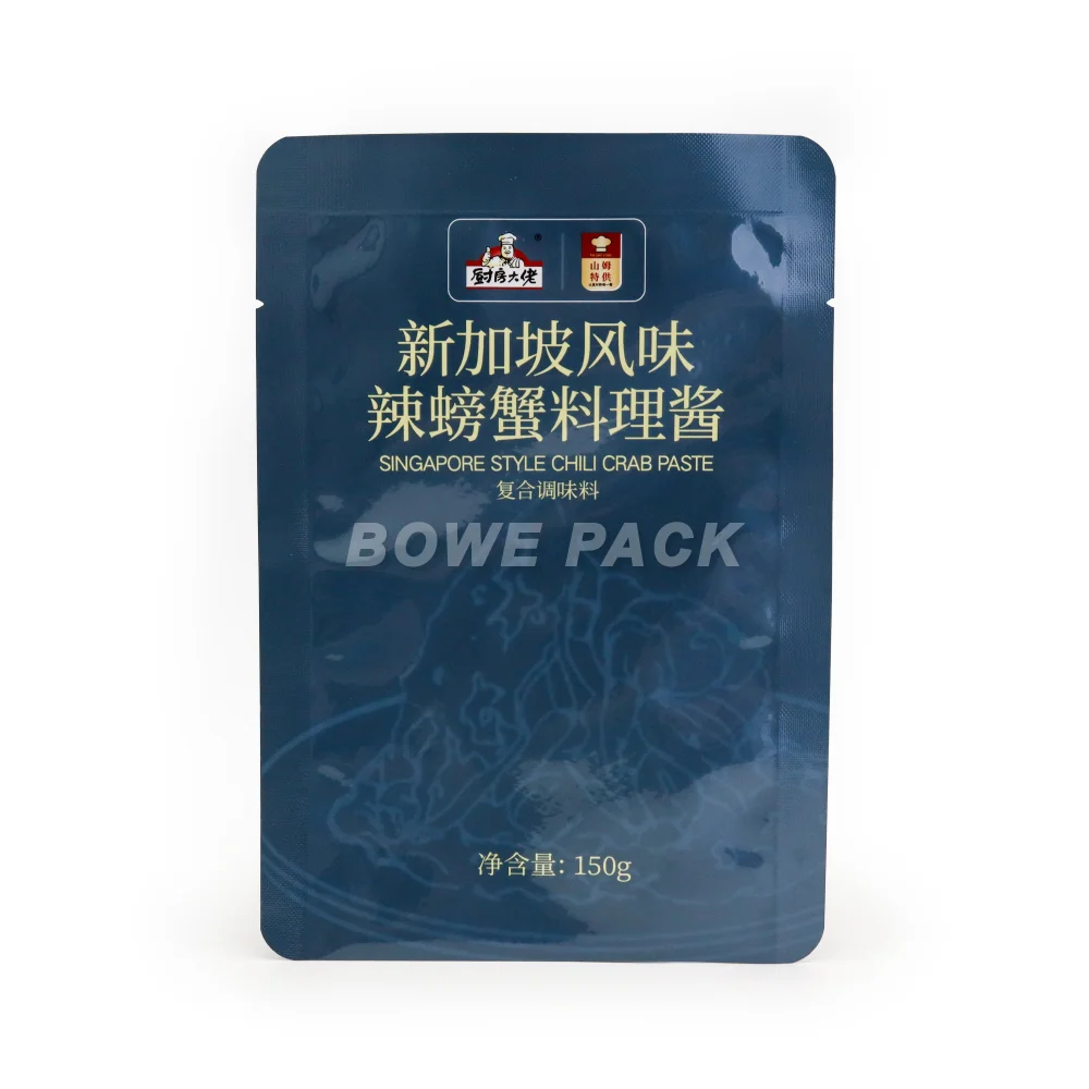 Recyclable Pouch for Sauces Packaging - Ketchup & salad dressings