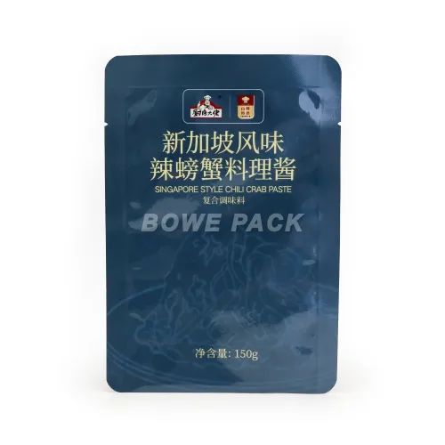 Recyclable Pouch for Sauces Packaging - Ketchup & salad dressings