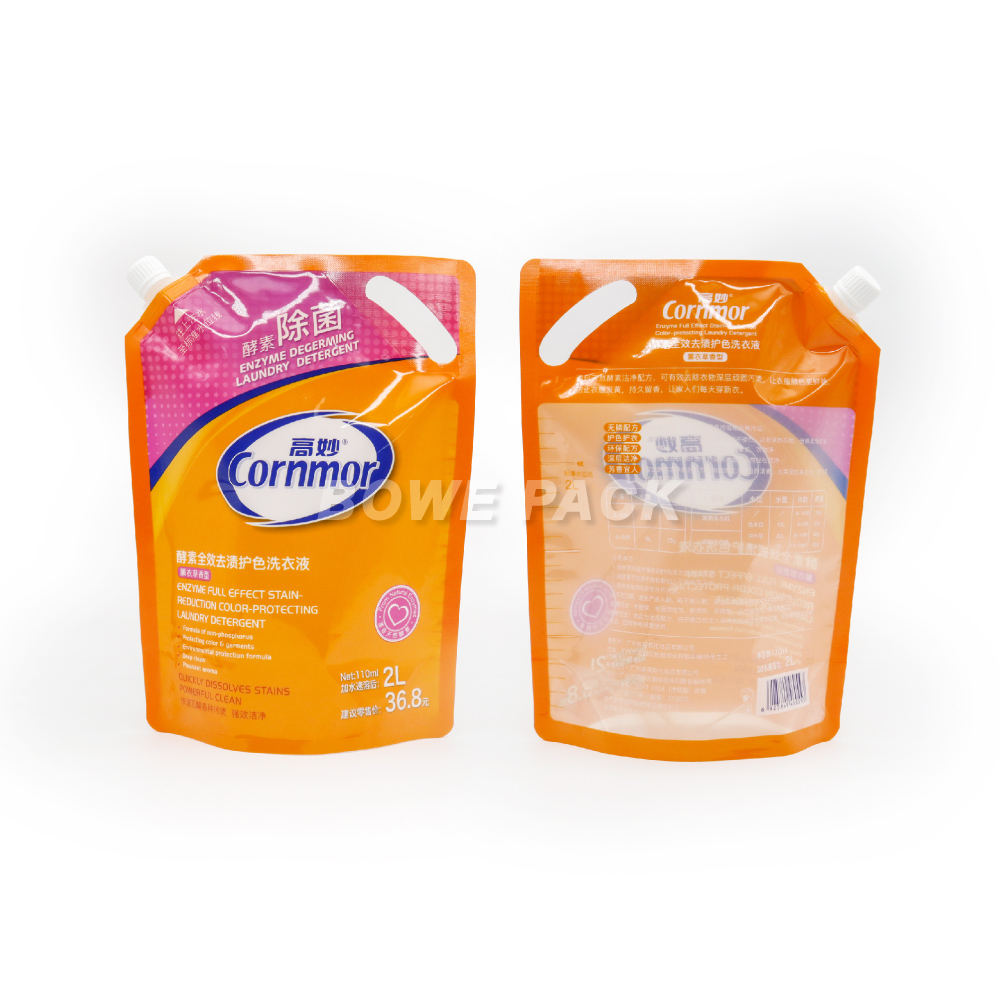 Recyclable Laundry Detergent Packaging Bags & Pouches
