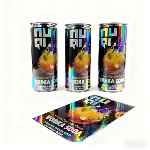 Printed PET Shrink Sleeves for Beer Cans