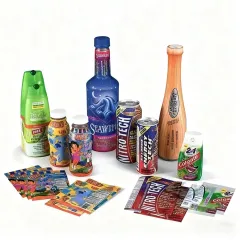 Glass Bottle Shrink Sleeve Labels for Wine, Spirit & Drinks