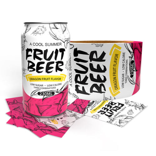Printed PET Shrink Sleeves for Beer Cans