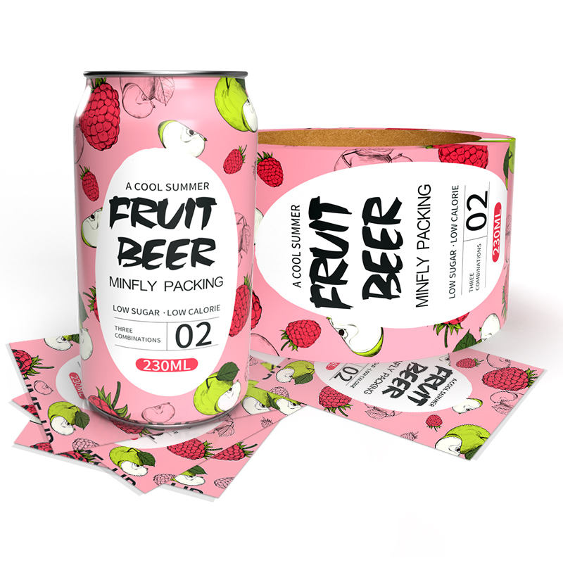 Printed PET Shrink Sleeves for Beer Cans