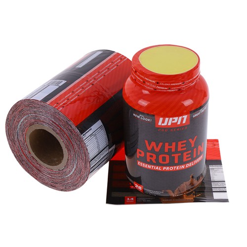 Protein Powder Bottle Label