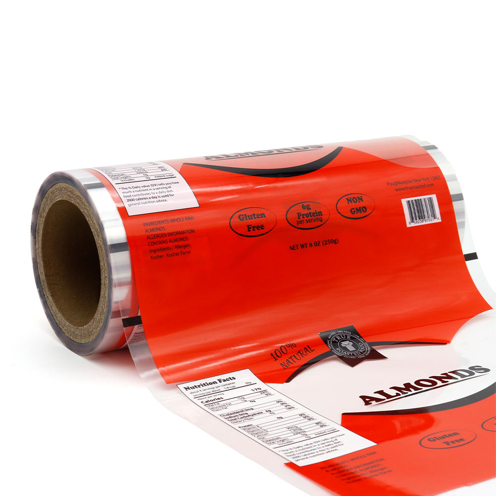 Matt OPP Laminating Film PE PET CPP BOPP Plastic Roll Stock Packaging