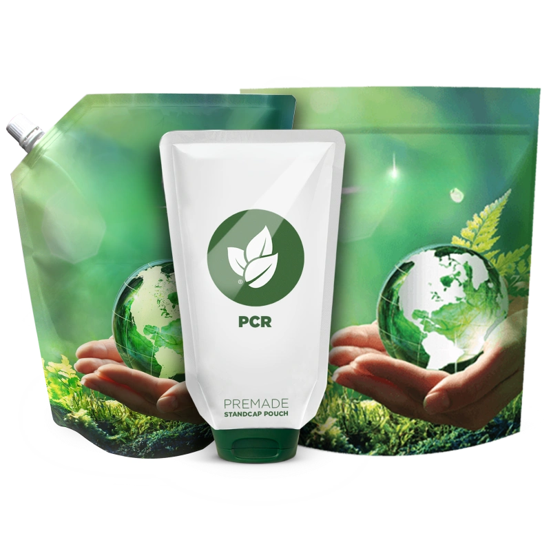 PCR liquid packaging