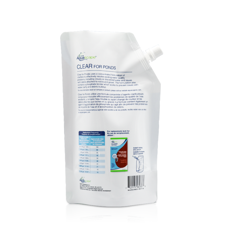 refill pouch for liuqid packaging