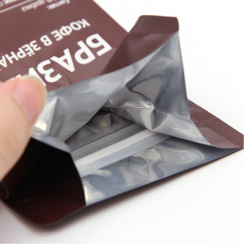 Customized 16 oz coffee bag with valve and zip wholesale