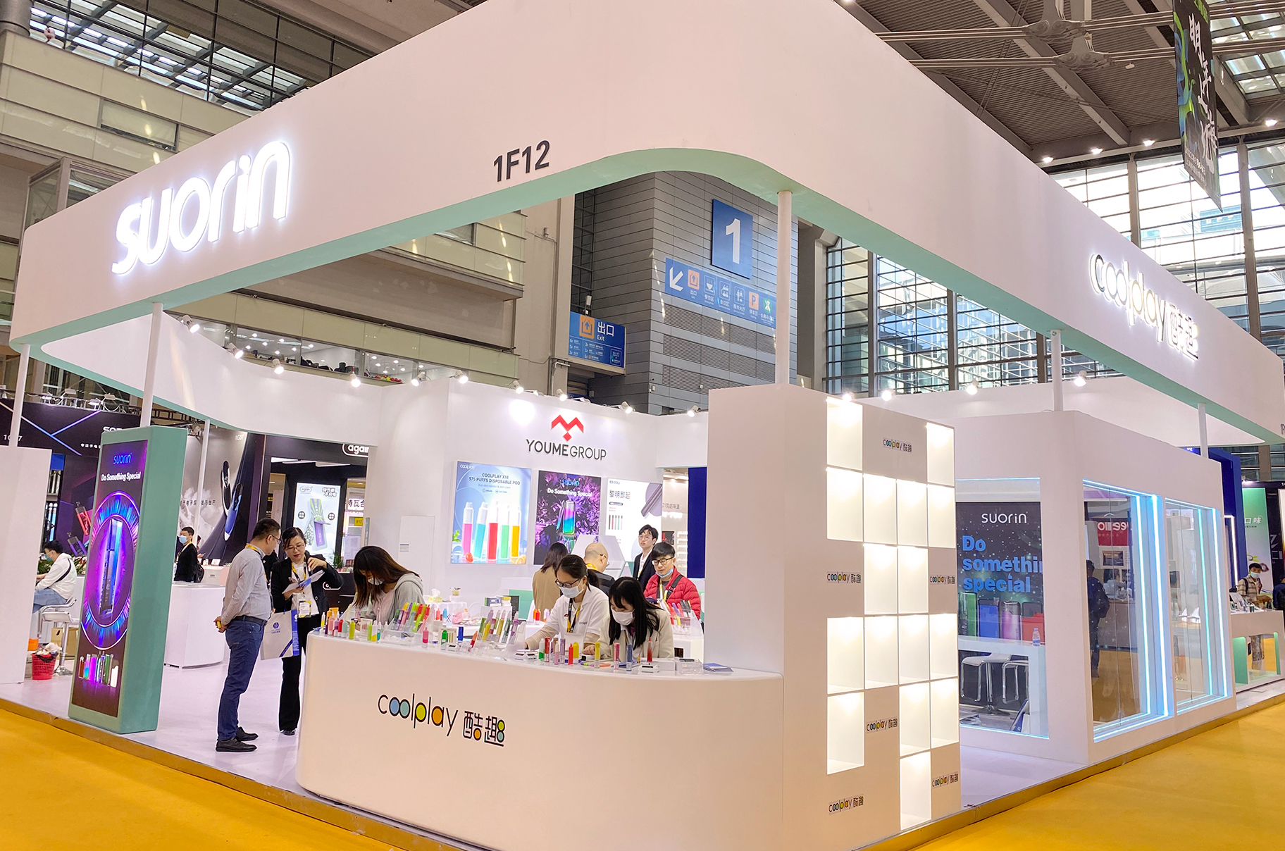 COOLPLAY Exhibits in IECIE 2021 Shenzhen Expo