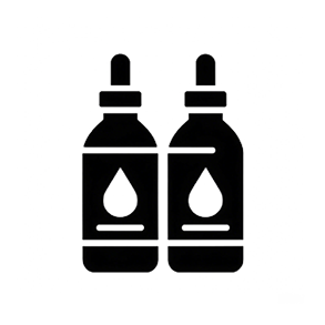 Double oil bottle