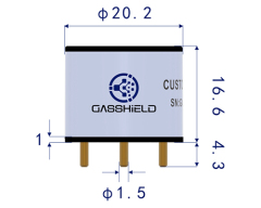 UGT-E4-CO Carbon Monoxide Gas Sensor