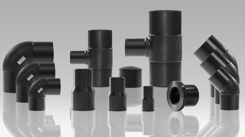 HDPE Butt Fusion Fitting(Black& Blue)