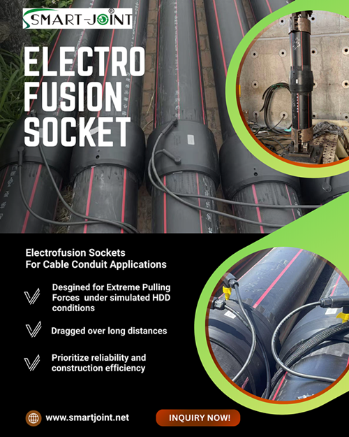 Superior Reliability of Our PE Electrofusion Sockets for Cable Conduit Applications​