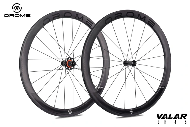 OROME Valar BH45 Carbon Rim Brake Road wheelsets.