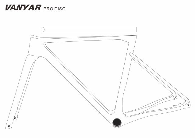 UCI Approved, ELVES Vanyar Pro Disc Road Framesets, Superlight  Full Carbon Disc Road Frame