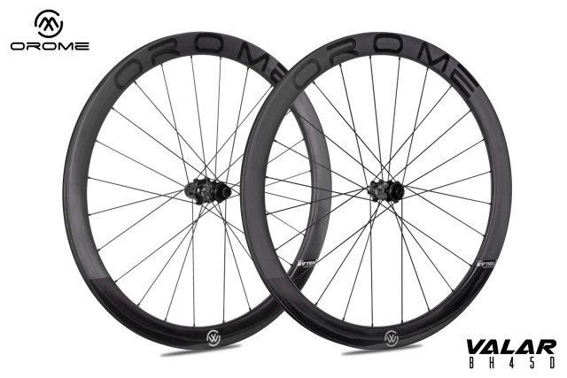 OROME Valar BH45 Carbon Rim Brake Road wheelsets.